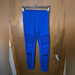 Alo Leggings Medium Blue High Rise